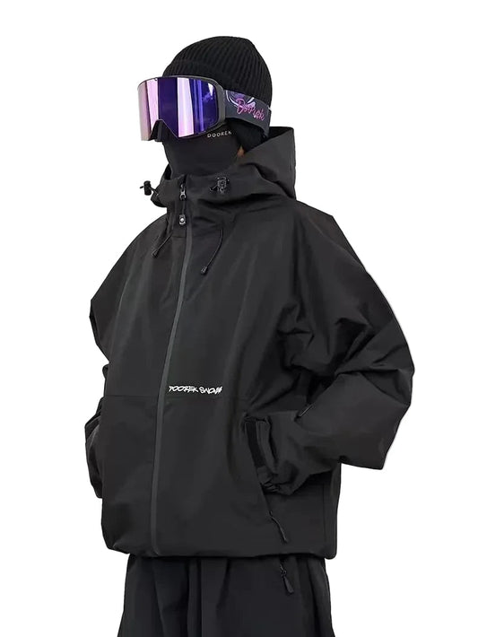 DOOREK 3L Ski Jacket Black - Lines Snow Boutique