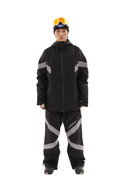 DOOREK 8001 Pant Black Lines Snow Boutique