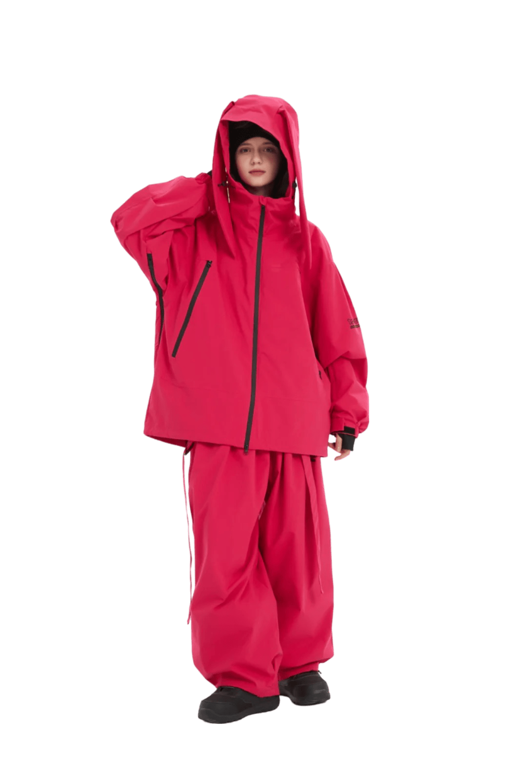 DOOREK Rabbit Jacket Magenta Lines Snow Boutique