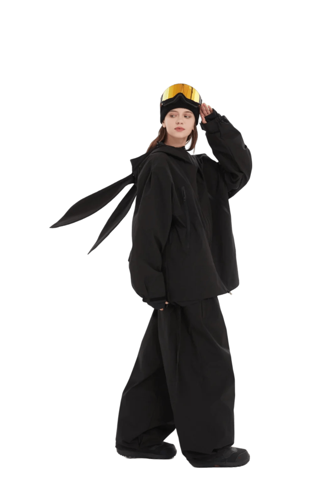 DOOREK Rabbit Pant Black Lines Snow Boutique