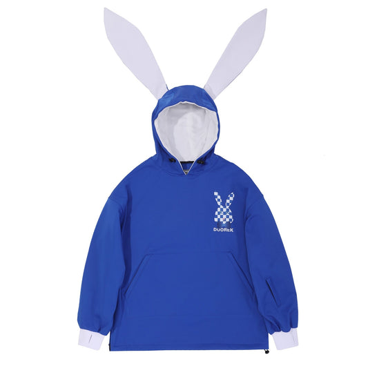 DOOREK Rabbit Sweatshirt Blue Lines Snow Boutique