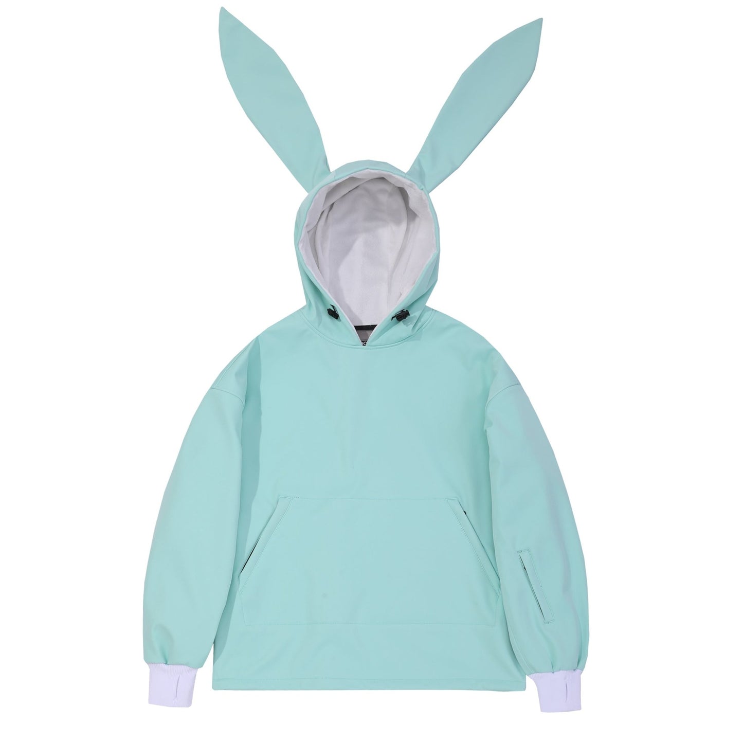DOOREK Rabbit Sweatshirt Cyan Lines Snow Boutique