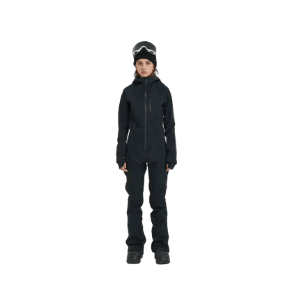 DOOREK Ski Suit Black Lines Snow Boutique