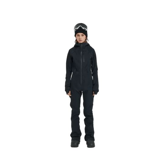 DOOREK Ski Suit Black Lines Snow Boutique