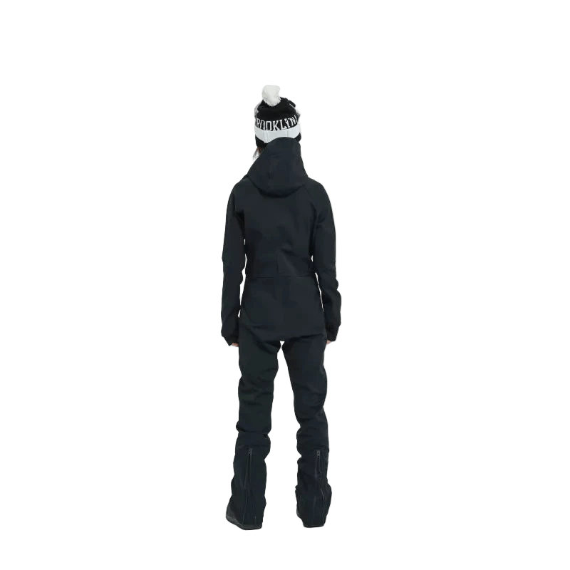 DOOREK Ski Suit Black Lines Snow Boutique