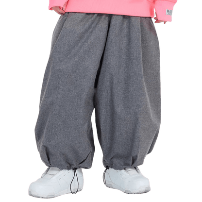 DOOREK Super Baggy Pant Gray Lines Snow Boutique