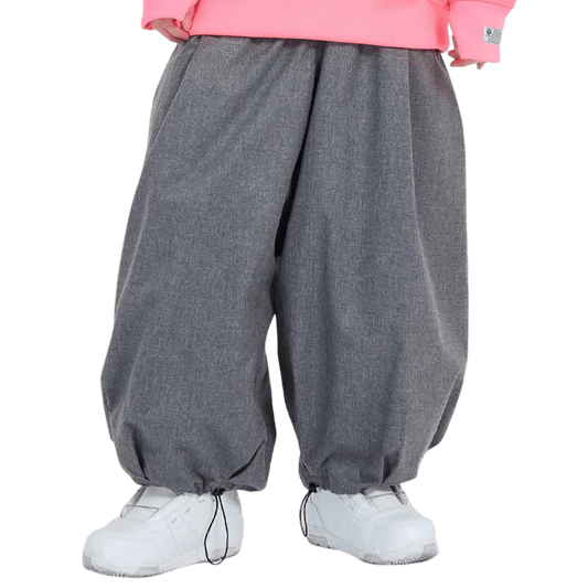 DOOREK Super Baggy Pant Gray Lines Snow Boutique