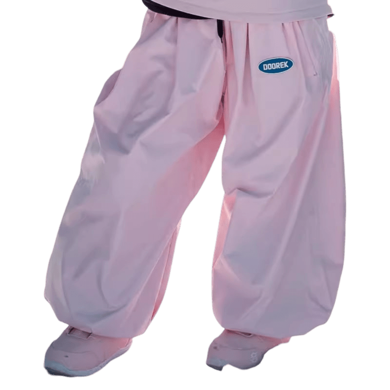 DOOREK Super Baggy Pant Light Pink Lines Snow Boutique