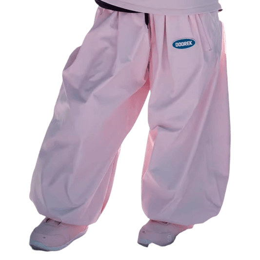 DOOREK Super Baggy Pant Light Pink Lines Snow Boutique