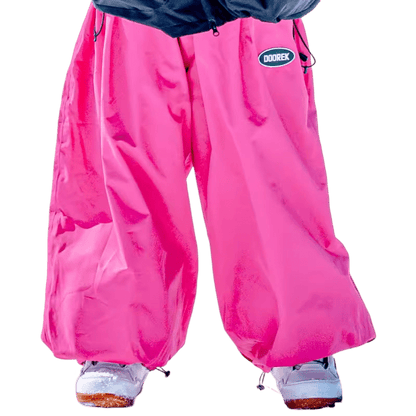 DOOREK Super Baggy Pant Magenta Lines Snow Boutique