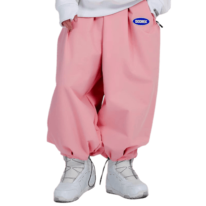 DOOREK Super Baggy Pant Watermelon Pink Lines Snow Boutique