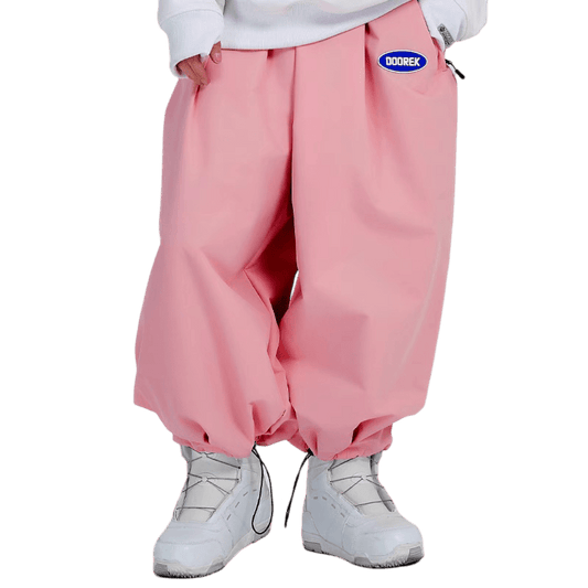 DOOREK Super Baggy Pant Watermelon Pink Lines Snow Boutique