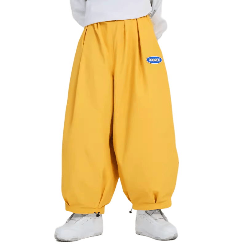 DOOREK Super Baggy Pant Yellow Lines Snow Boutique
