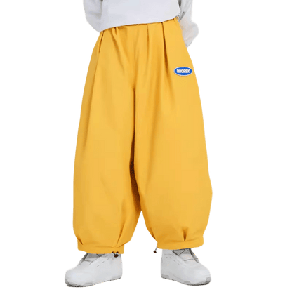 DOOREK Super Baggy Pant Yellow Lines Snow Boutique
