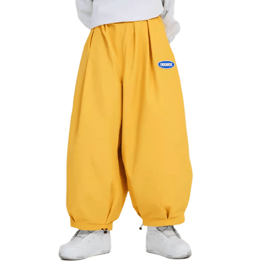 DOOREK Super Baggy Pant Yellow Lines Snow Boutique