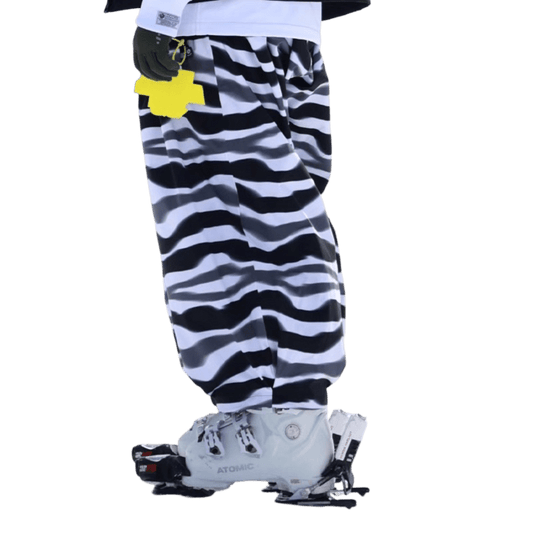 DOOREK Super Baggy Pant Zebra Lines Snow Boutique