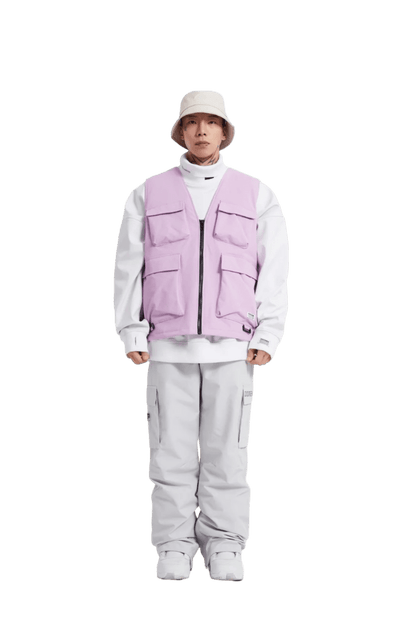 DOOREK Vest Purple Lines Snow Boutique