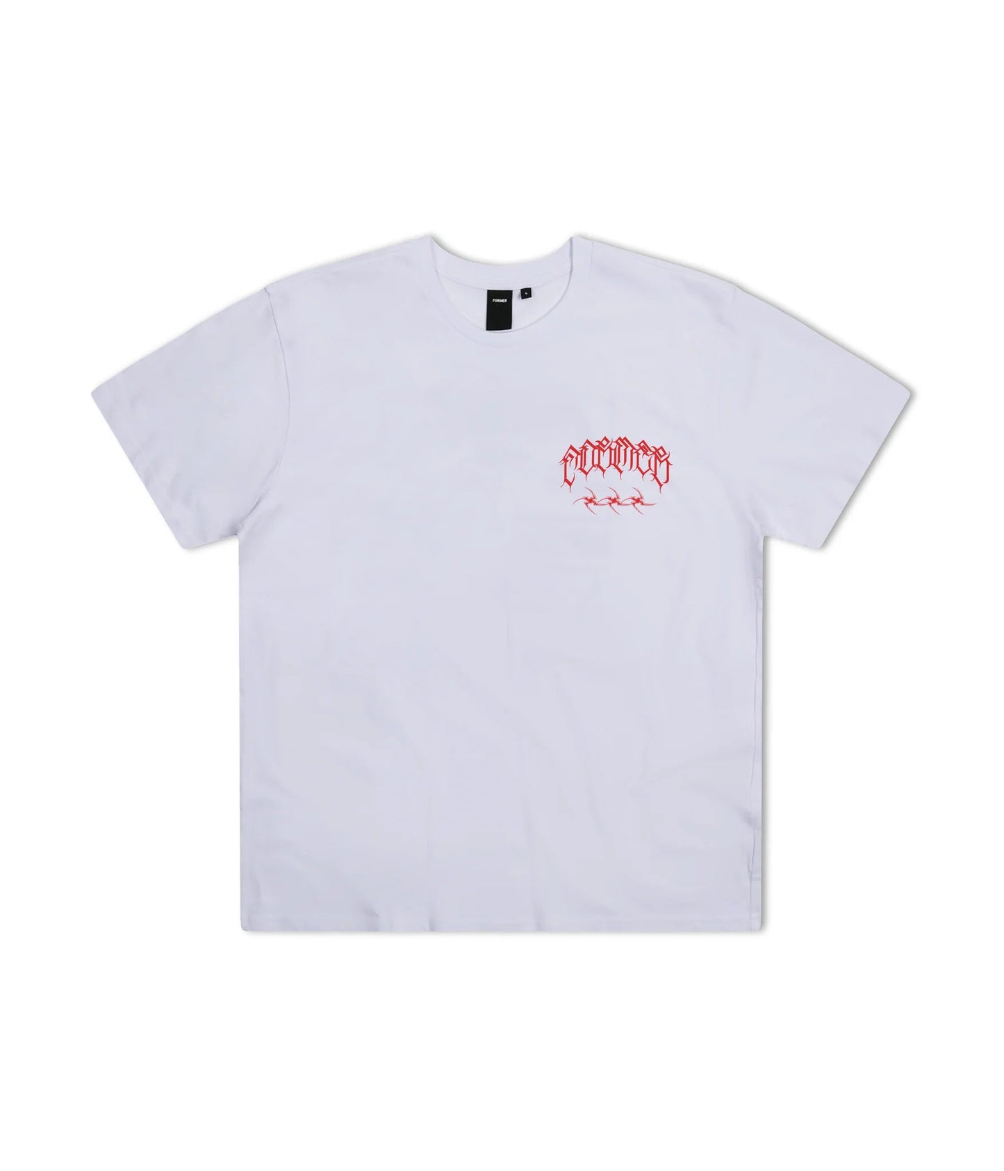 FORMER Fracture Crux T-Shirt White Lines Snow Boutique