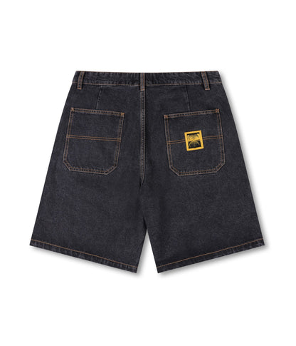 FORMER Reynolds 21'' Denim Walkshort Washed Black - Lines Snow Boutique