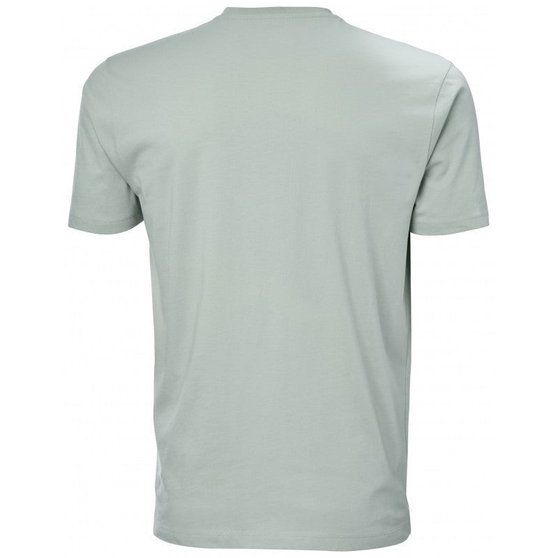 HELLY HANSEN F2F Cotton Tee Green Mist Lines Snow Boutique