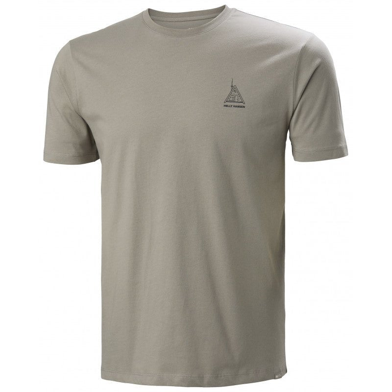 HELLY HANSEN F2F Cotton Tee Terrazzo Granite Lines Snow Boutique