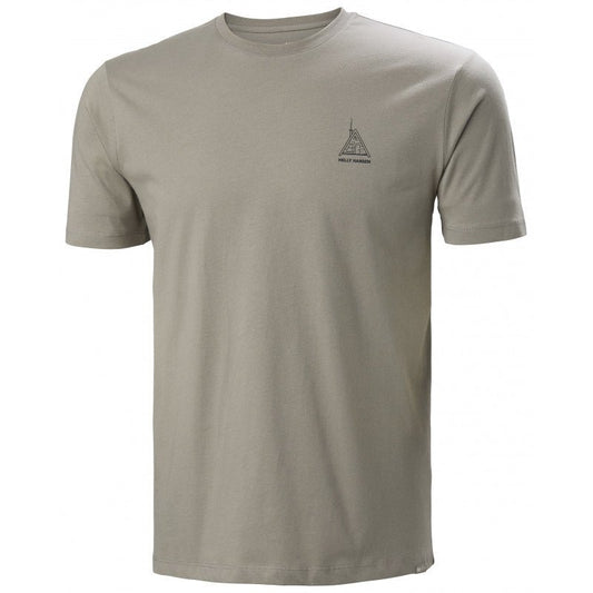 HELLY HANSEN F2F Cotton Tee Terrazzo Granite Lines Snow Boutique