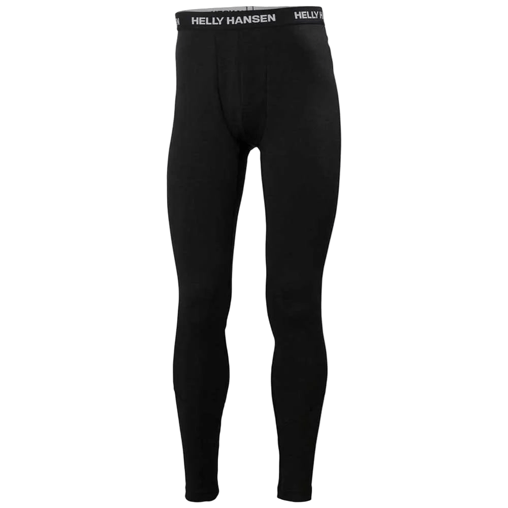 HELLY HANSEN Lifa Merino Midweight Pant Black - Lines Snow Boutique