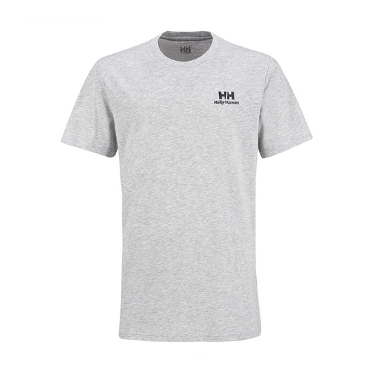 HELLY HANSEN Nord Graphic T-Shirt Grey Melange Lines Snow Boutique