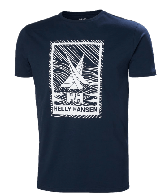 HELLY HANSEN Shoreline T-Shirt 2.0 Lines Snow Boutique