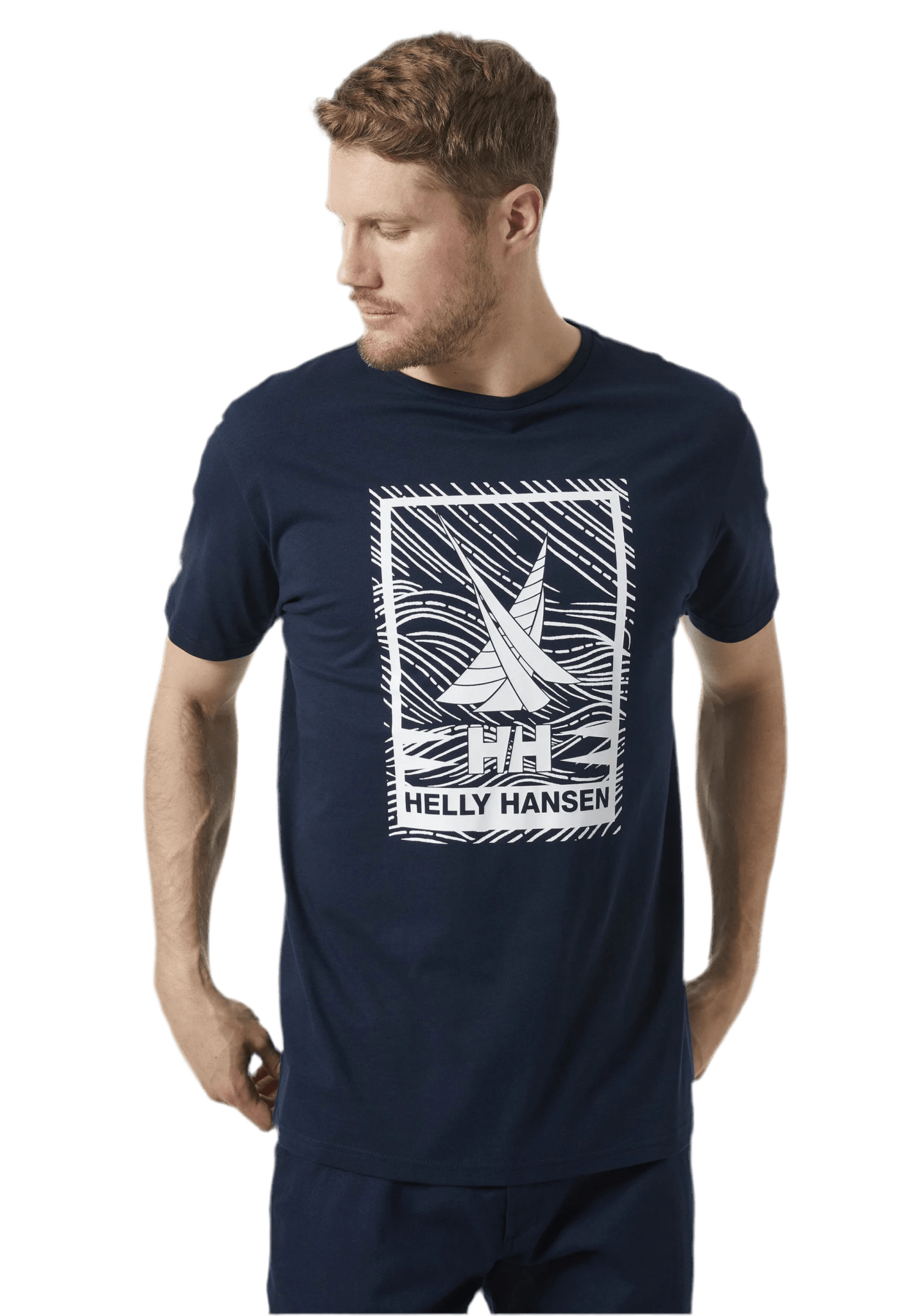 HELLY HANSEN Shoreline T-Shirt 2.0 Lines Snow Boutique