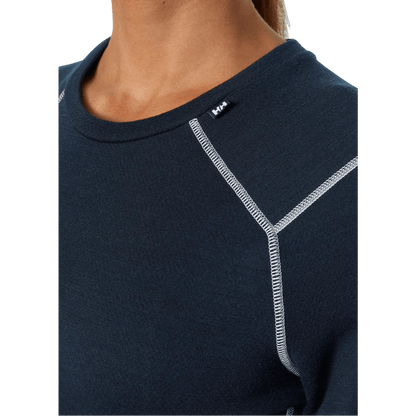 HELLY HANSEN W Lifa Merino Midweight Navy Lines Snow Boutique