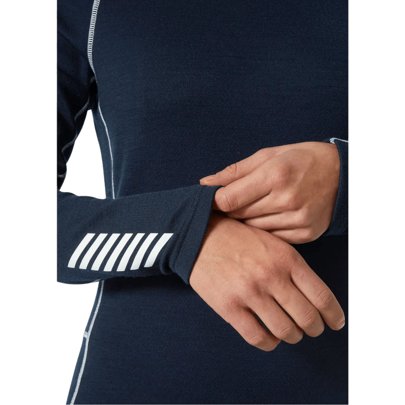 HELLY HANSEN W Lifa Merino Midweight Navy Lines Snow Boutique