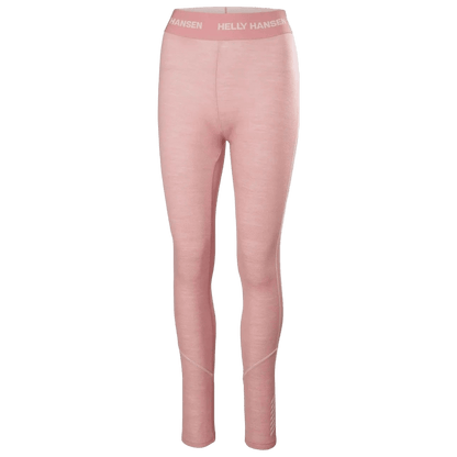 HELLY HANSEN W Lifa Merino Midweight Pant Pink Salt - Lines Snow Boutique