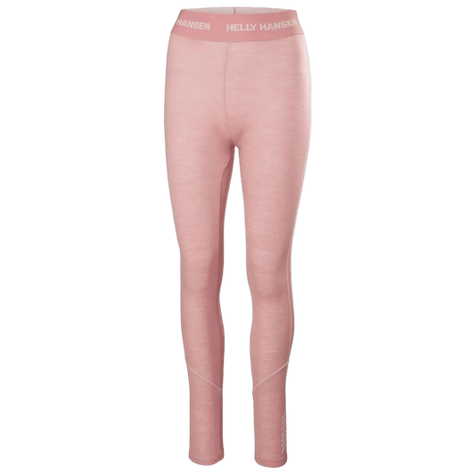 HELLY HANSEN W Lifa Merino Midweight Pant Pink Salt - Lines Snow Boutique