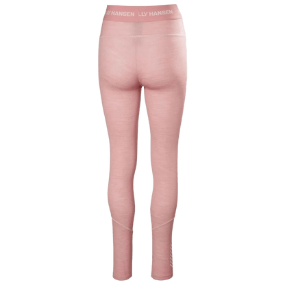 HELLY HANSEN W Lifa Merino Midweight Pant Pink Salt - Lines Snow Boutique
