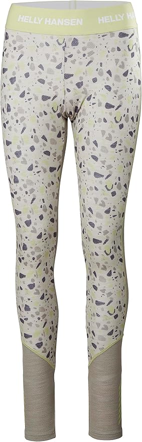 HELLY HANSEN W Lifa Merino Midweight Pant Terrazzo Granite Lines Snow Boutique