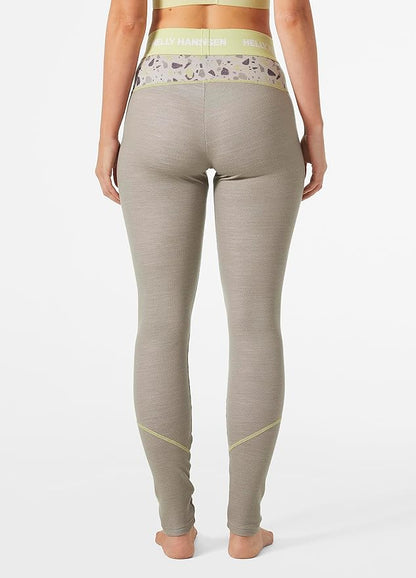 HELLY HANSEN W Lifa Merino Midweight Pant Terrazzo Granite Lines Snow Boutique