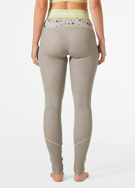 HELLY HANSEN W Lifa Merino Midweight Pant Terrazzo Granite Lines Snow Boutique