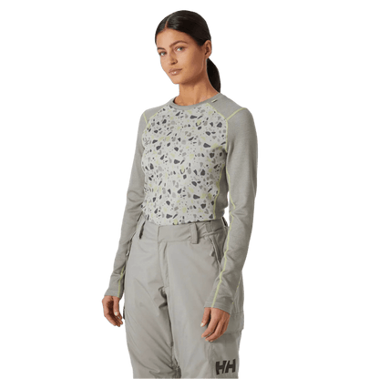 HELLY HANSEN W Lifa Merino Midweight Terrazzo Granite Lines Snow Boutique
