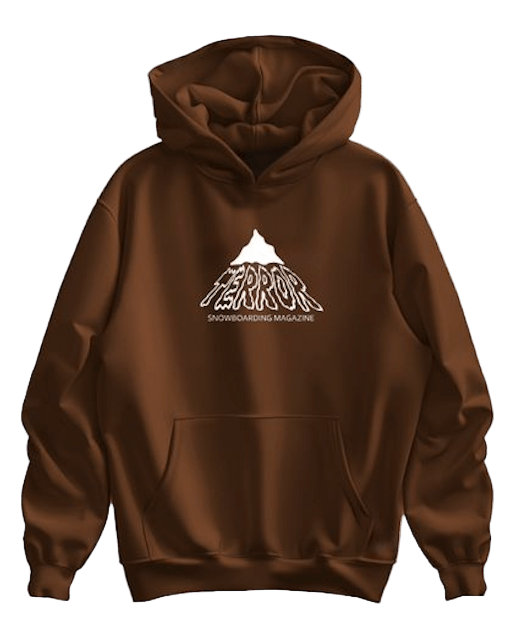 TERROR Hoodie Coffee Lines Snow Boutique