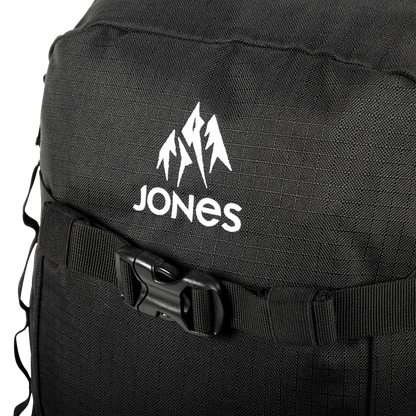 JONES Bag Deeper 19L Stealth Black Os Lines Snow Boutique