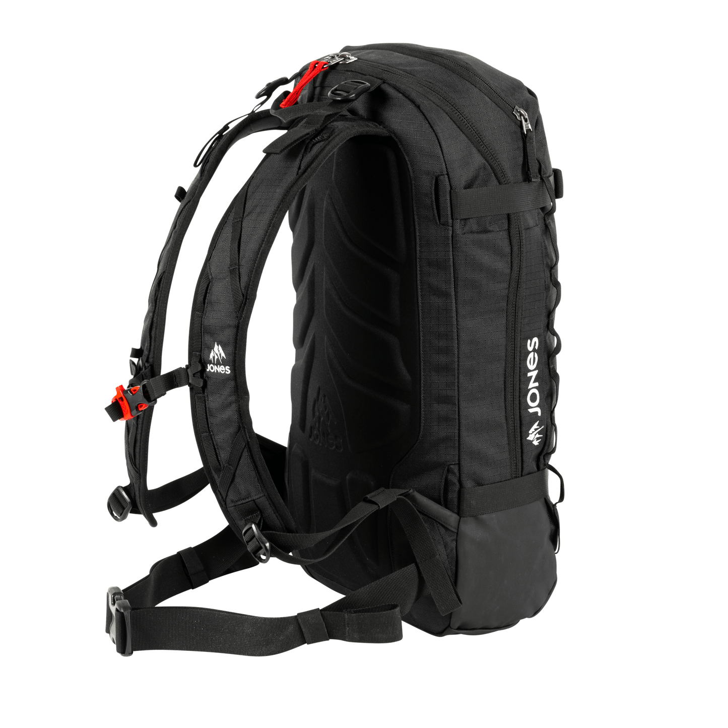 JONES Bag Deeper 19L Stealth Black Os Lines Snow Boutique