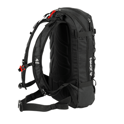 JONES Bag Deeper 19L Stealth Black Os Lines Snow Boutique