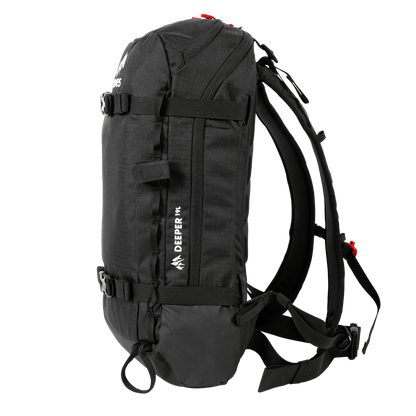 JONES Bag Deeper 19L Stealth Black Os Lines Snow Boutique