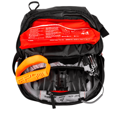 JONES Bag Deeper 19L Stealth Black Os Lines Snow Boutique