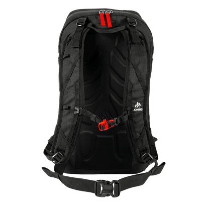JONES Bag Deeper 19L Stealth Black Os Lines Snow Boutique