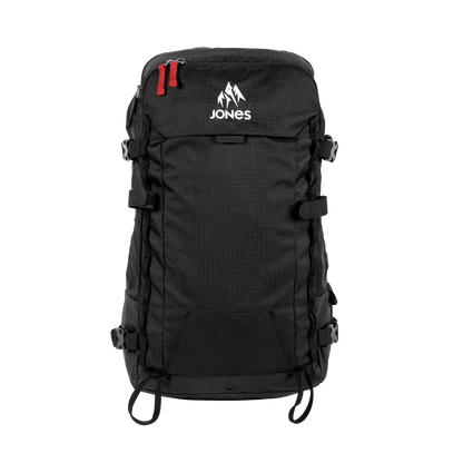 JONES Bag Higher 32L Stealth Black Os Lines Snow Boutique