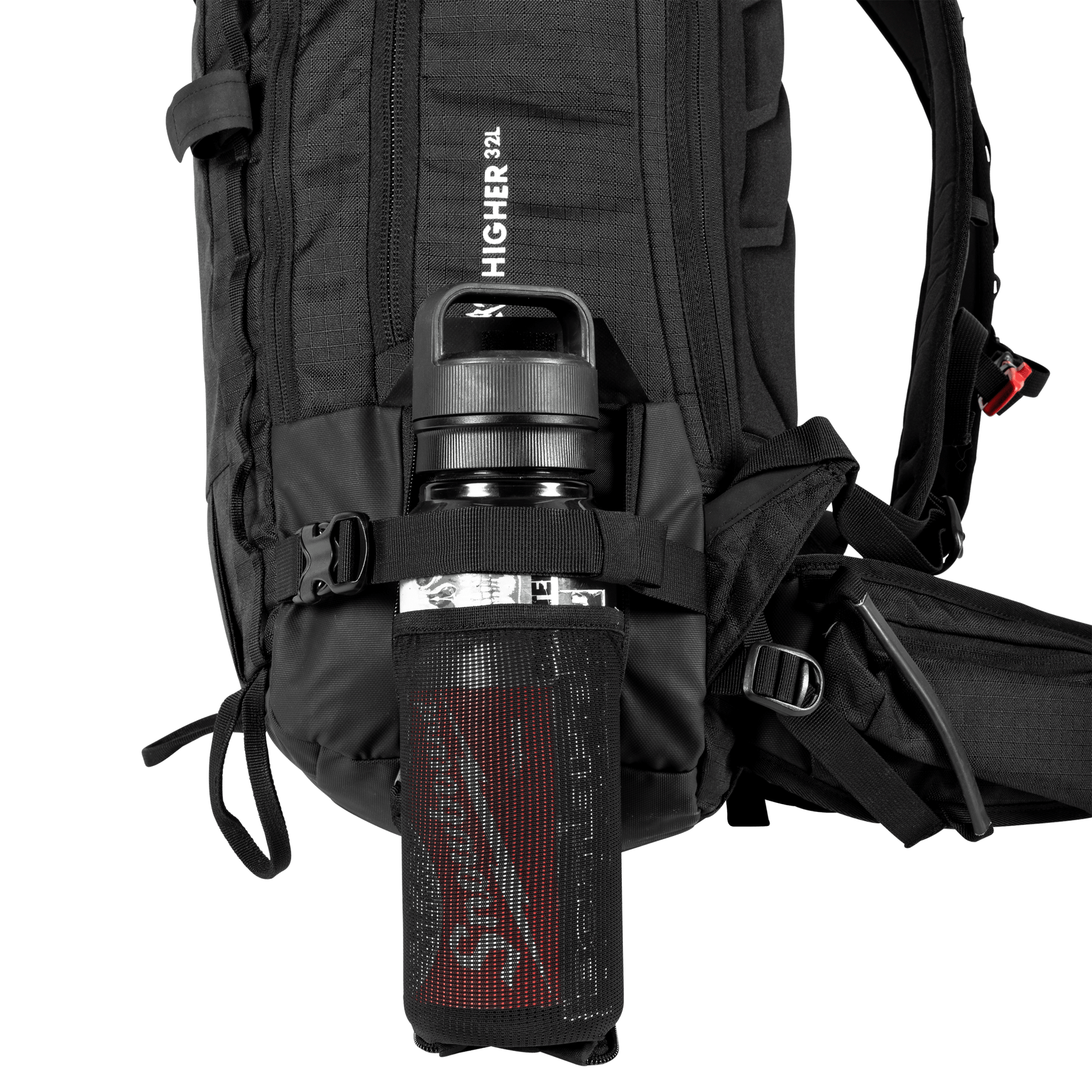 JONES Bag Higher 32L Stealth Black Os Lines Snow Boutique