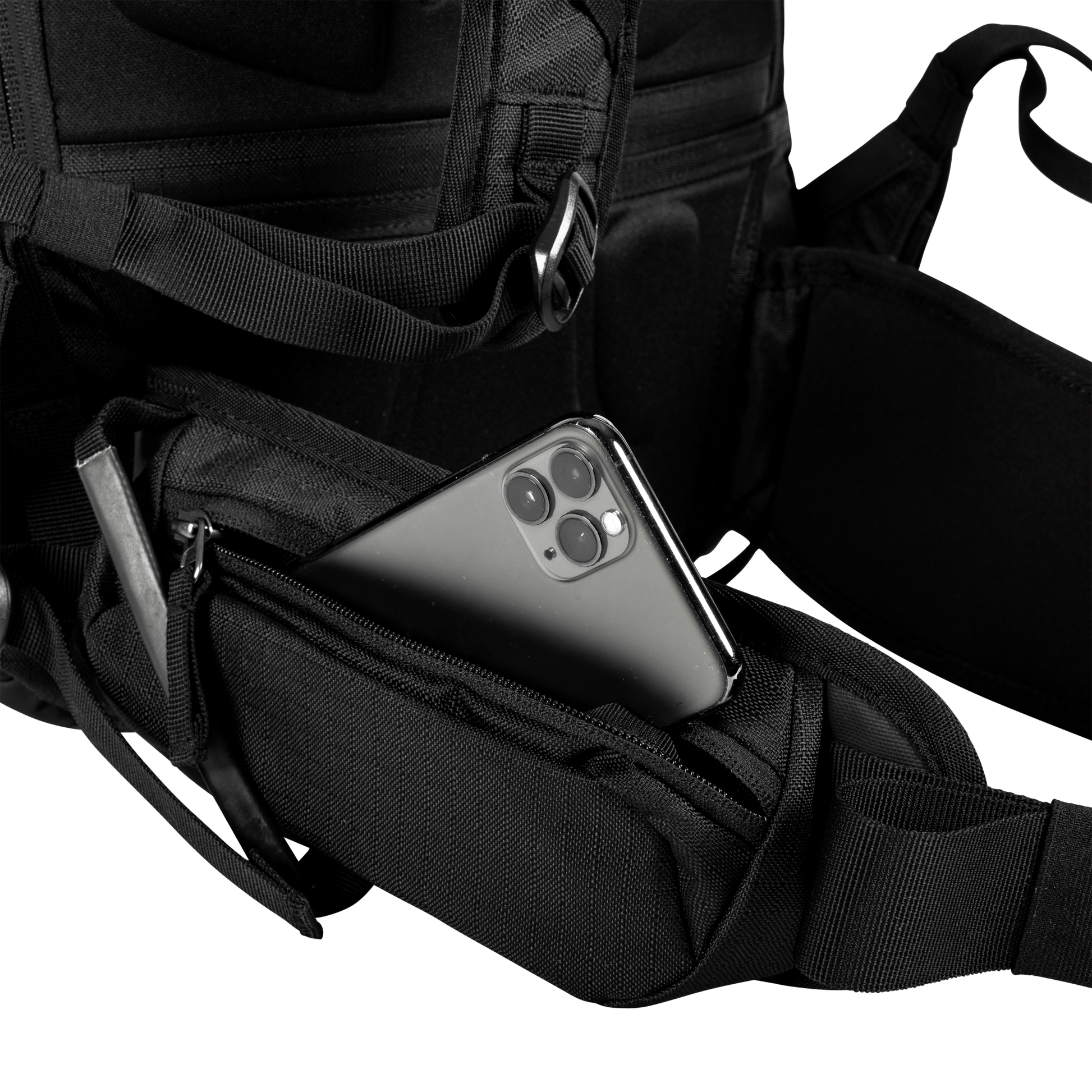 JONES Bag Higher 32L Stealth Black Os Lines Snow Boutique