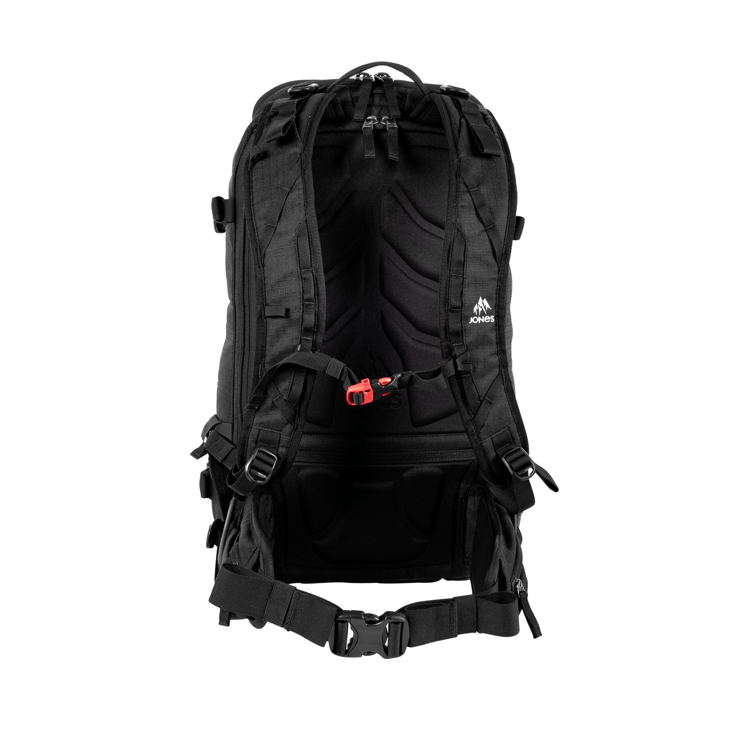 JONES Bag Higher 32L Stealth Black Os Lines Snow Boutique